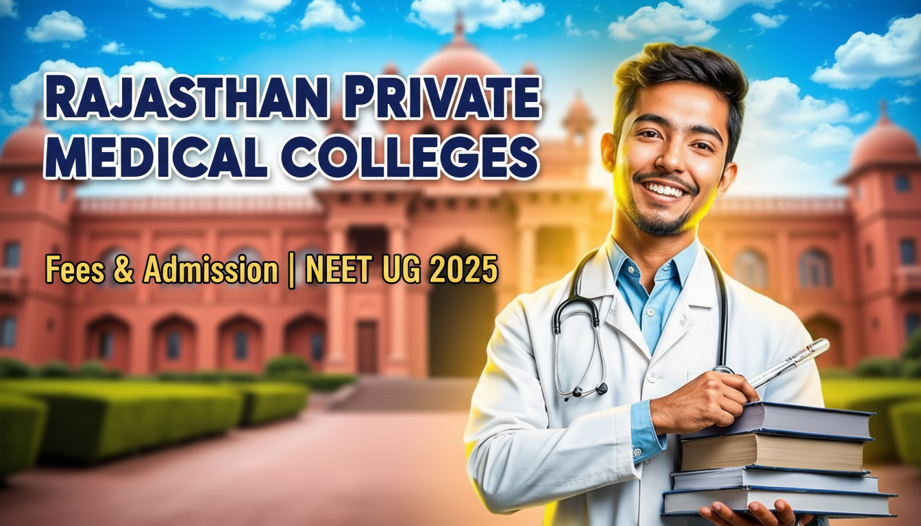 Rajasthan Private Medical Colleges | Fees Structure | Admission Process | NEET UG 2026